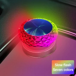 USB Ambient Light Mini LED Decorative Lamps for Interior and Portable Use (Colorful fast)