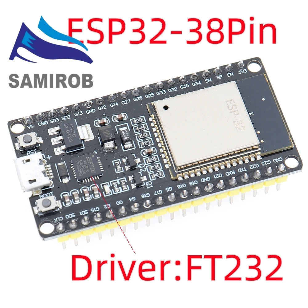 ตัวเลือกสินค้า บอร์ดพัฒนา ESP32 สำหรับโปรเจกต์อิเล็กทรอนิกส์