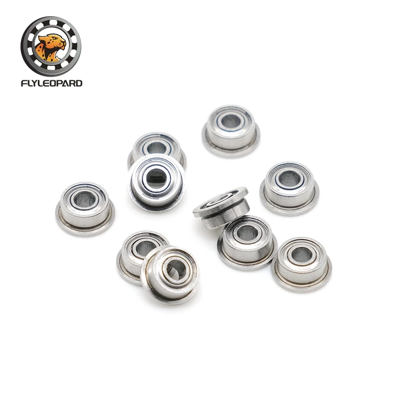 miniatura flange rolamento rolamentos de esferas abec 7 mf63 mf63 3x6x25mm 10 pcs 01