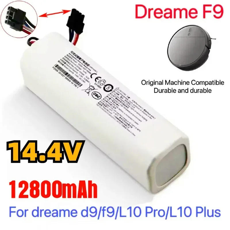 

P2008-4S2P-MMBK Original Replacement Battery For Dreame F9 D9 L10 Pro Plus RLS3 RLS5 RLS5L RLS5D Accessories Parts