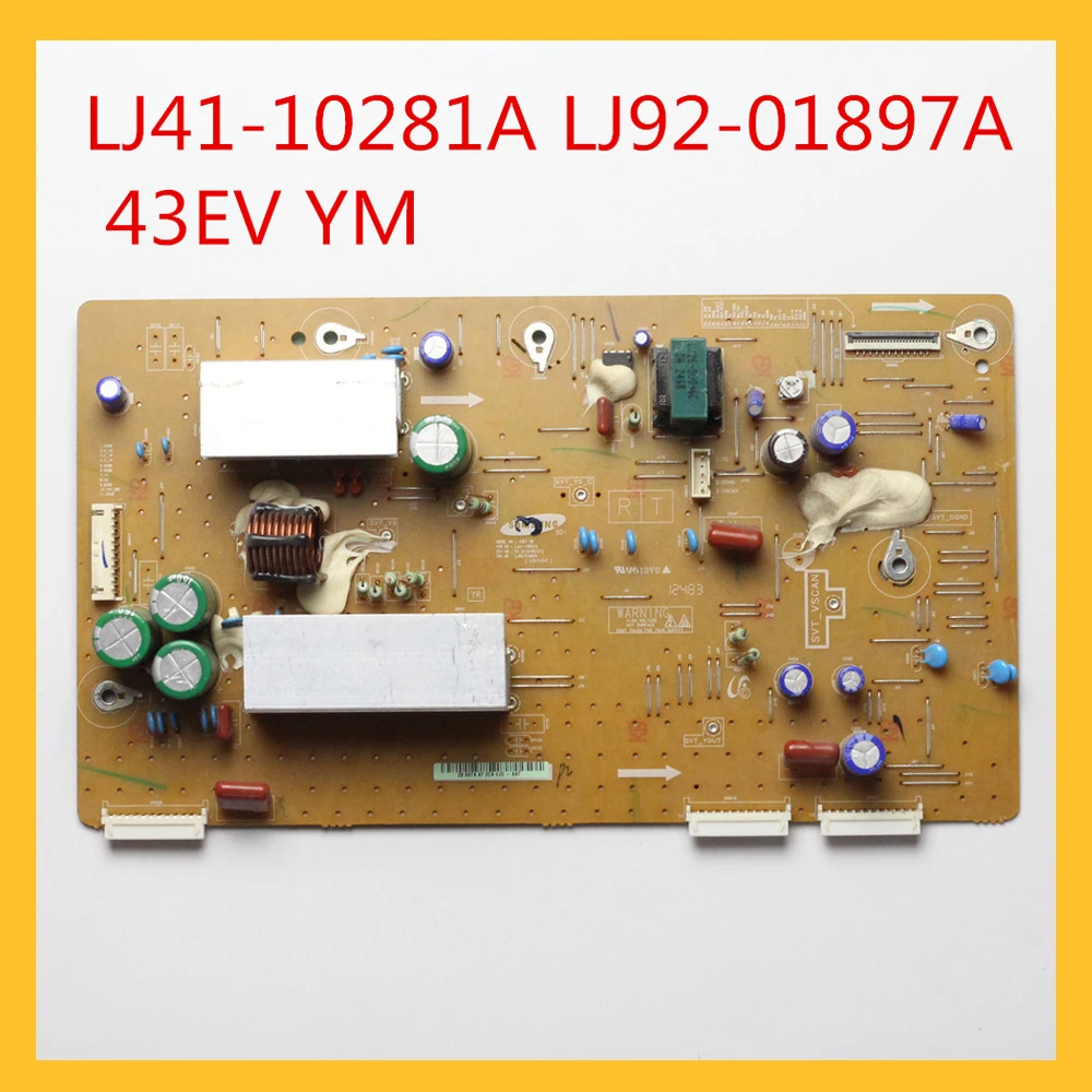 

Plasma Board LJ41-10281A LJ92-01897A 43EV YM for TV Plasma TV Y-Board 43EV YM S43SD-YB01 PS43E400U1R Power Board Power Card