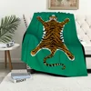 Adler warm retro soft plush blanket Tiger j-Jonathan for sofa living room office Moroccan Ethnic bedroom travel Rug gift Flannel 4