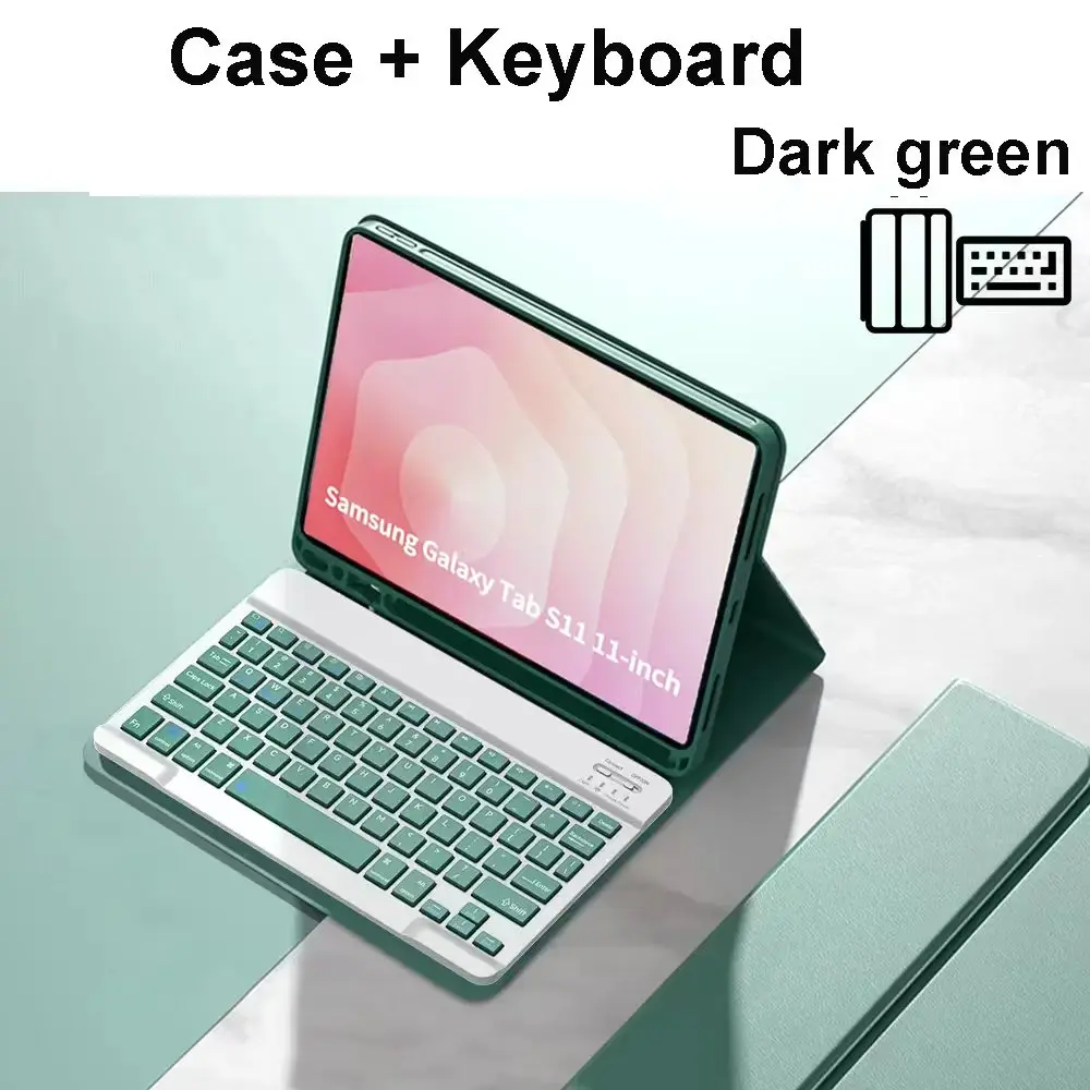 Premium Wireless Keyboard Cover for 11-Inch Tablet, Enhanced Protection & Functionality