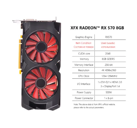 Radeon rx580 2048sp замена предохранителя кулера