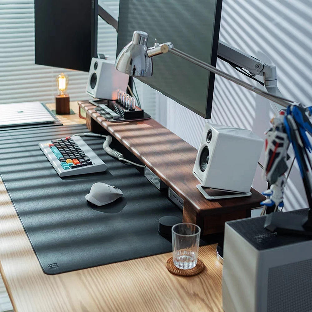 2 パック傾斜コンピュータ本棚スピーカーホルダー Edifier MR4 MR3