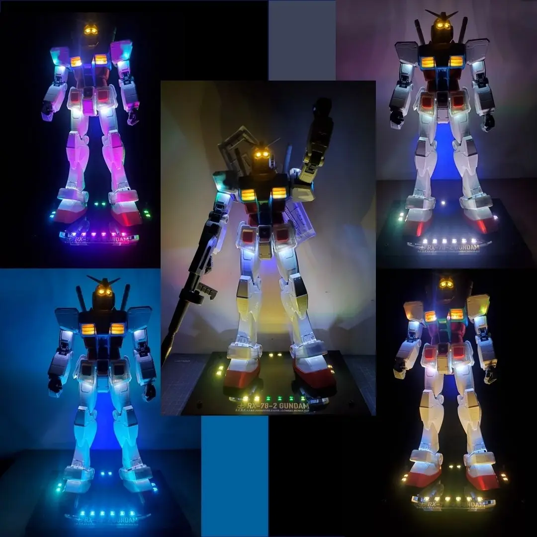 

Daban Gunpla Megasize 1/48 Mega Size Rx-78-2 Led Suit Movable Joints High Quality Collectible Robot Kits Accessories Kids Gift