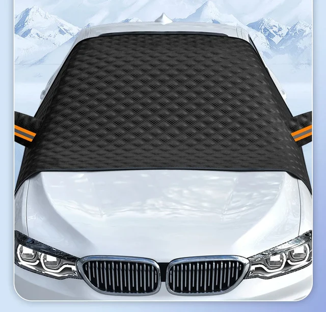 Protection Anti-givre Couverture Pare-Brise Voiture Magnétique 210x120cm - Anti-Givre, Neige, Soleil, Universelle Pare Soleil Voiture