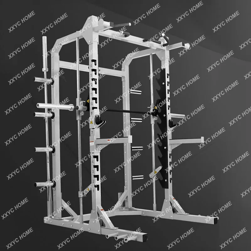 

Bench Press Barbell Gantry Fitness Equipment Commercial Multifunctional Counter-Balanced Smith Machine Comprehensive Trainer