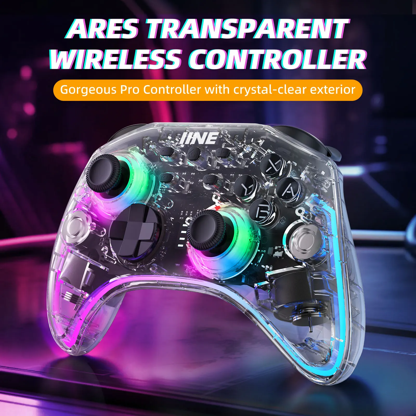 IINE Ares   Ʈѷ,   , RGB Ʈ ȣȯ, ٵ ġ 