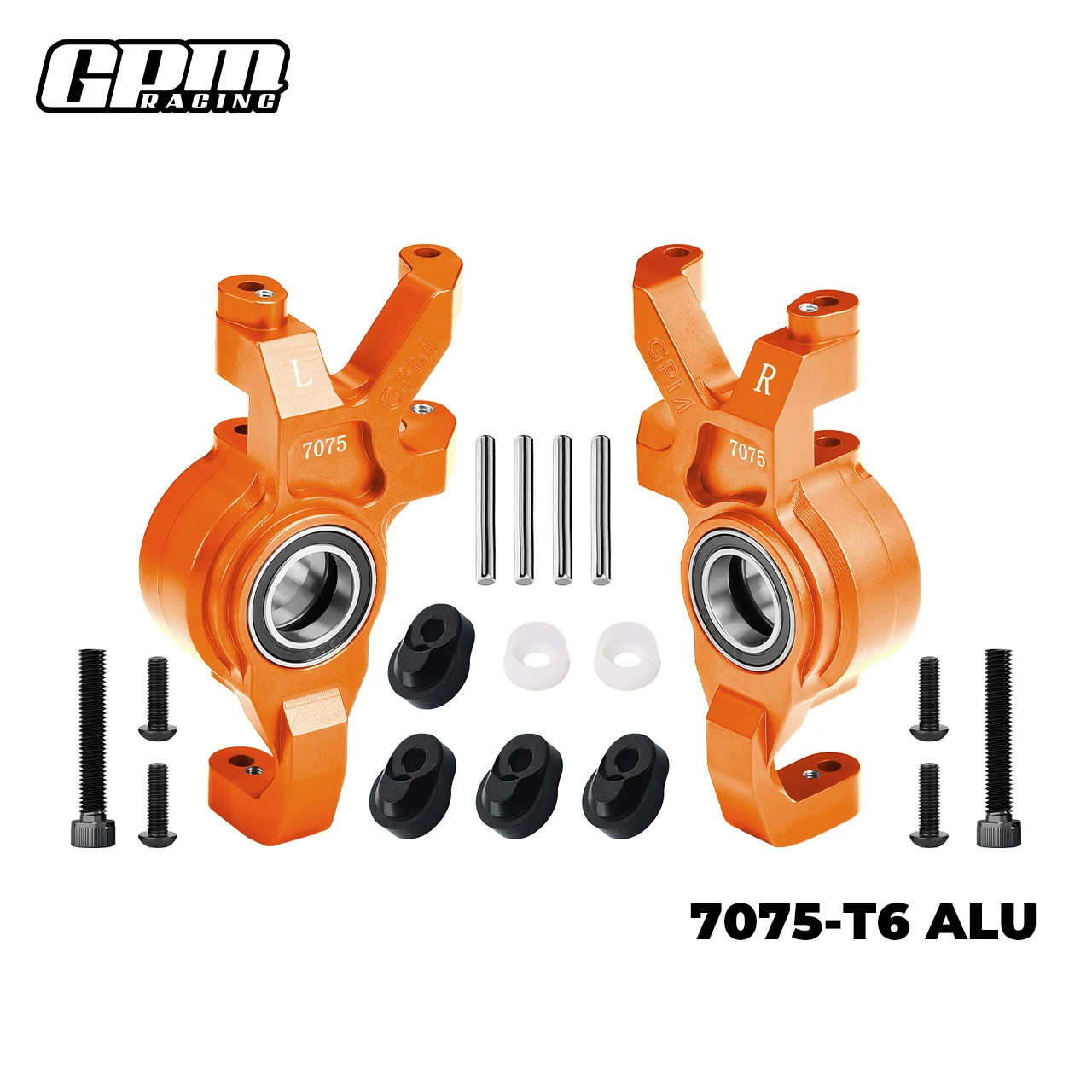 GPM Aluminum 7075-T6 Quick Release Motor Base For Sledge (Red