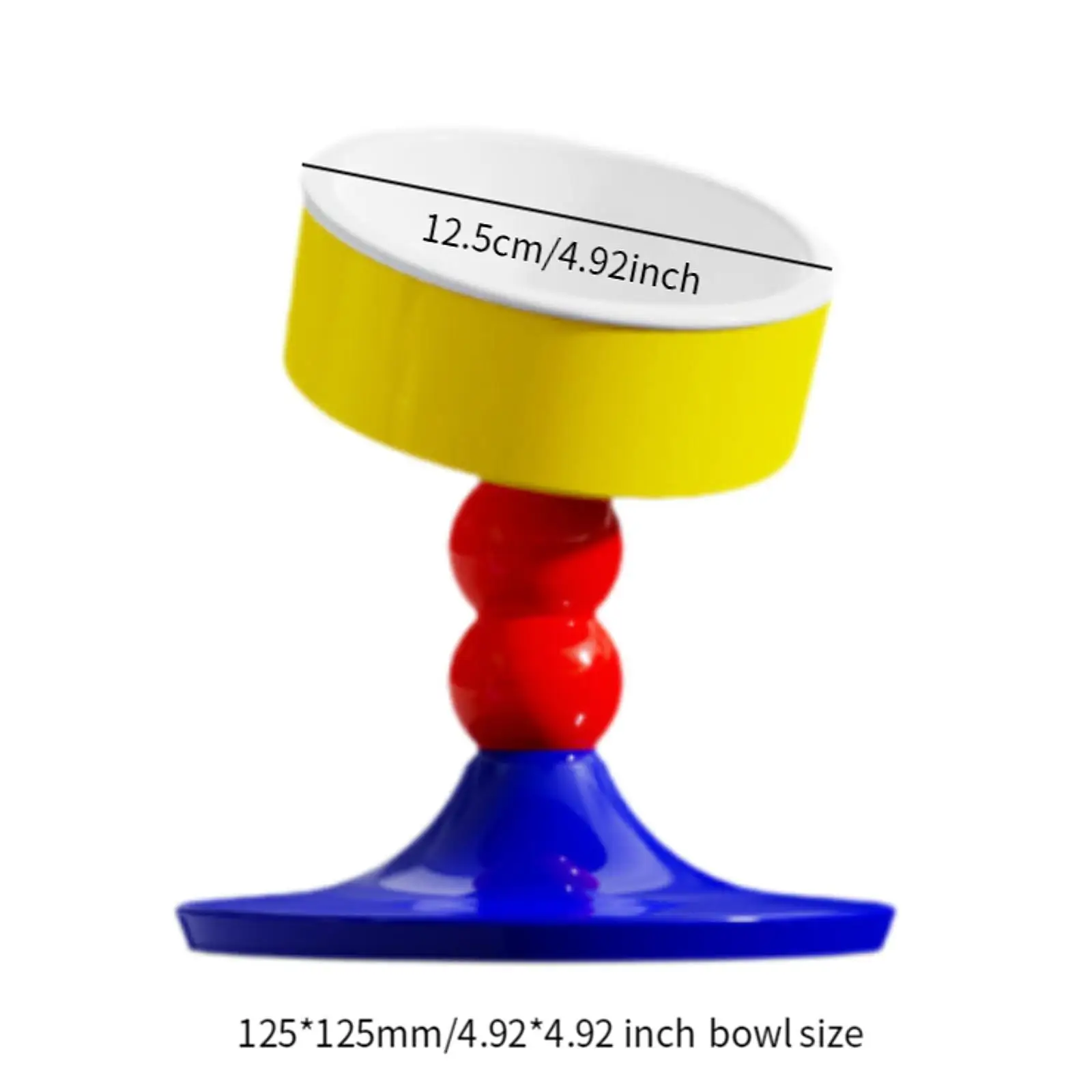 Raised Cat Food Bowl Anti Vomiting Neck Protection Cute Cat Feeding Bowl Water Bowl for Kitten Cats Kitty Hedgehog Hamster 6