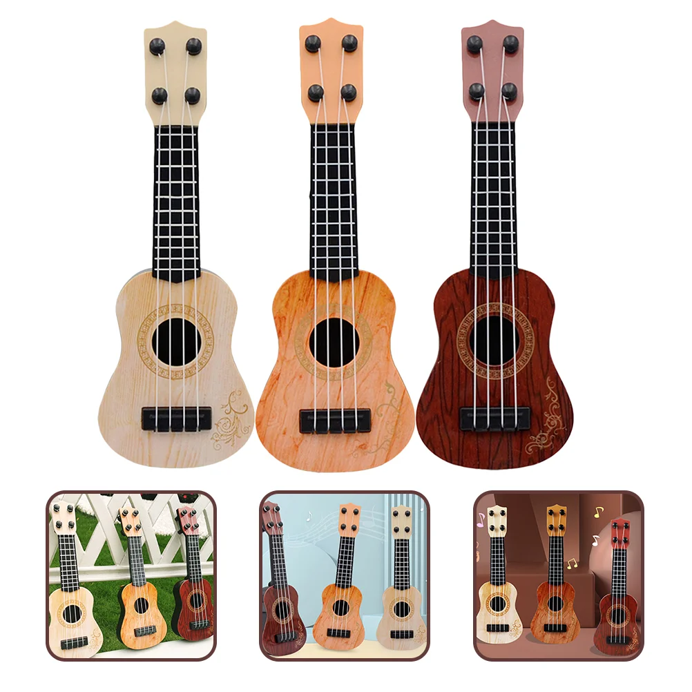 

Mini Ukulele Kids Guitar Toy Toddler Birthday Gift for Musical Instruments Toys Children's