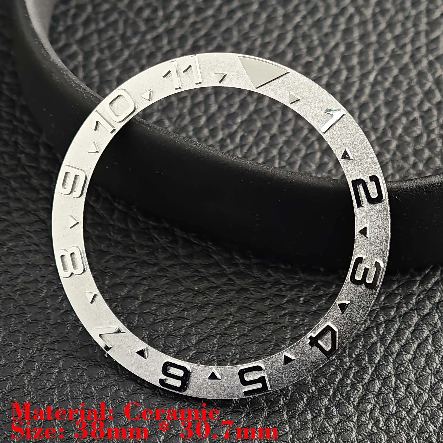 Ceramic Luminous Bezel Insert for Men's Watch - Premium Replacement Accessory