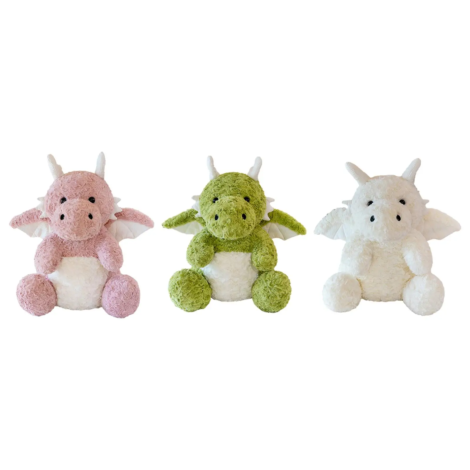 

Плюшевые игрушки-драконы с крыльями, мягкая мультяшная Летающая искусственная кукла для фотографий, сувениры, праздники, дом для мальчиков и девочек, весенний фестиваль