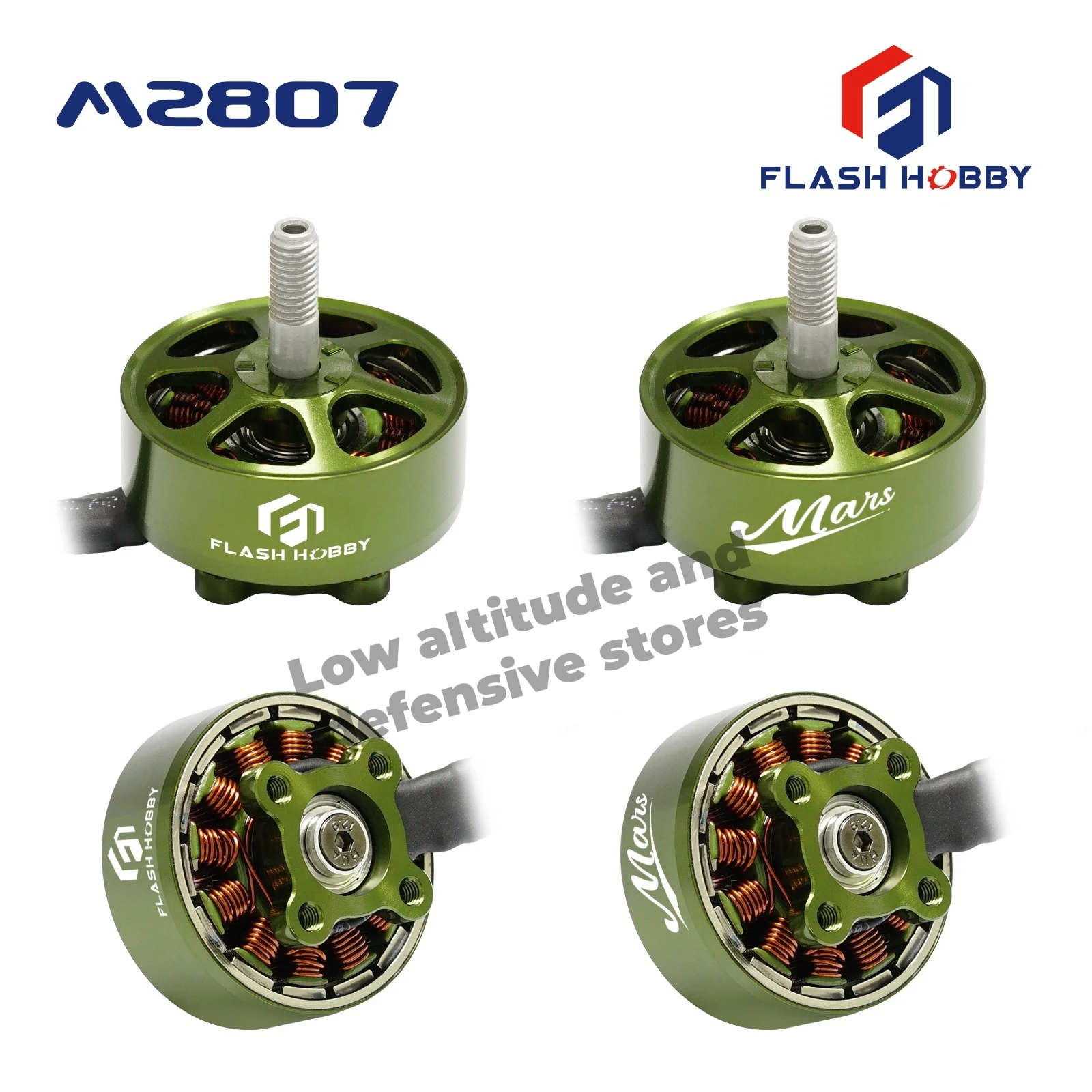 FLASHHOBBY Mars M2807, 4 предмета, бесщеточный двигатель 1300 кВ, 3-6S LiPo, используется для FPV фристайла, 7-дюймовый дистанционный дрон, детали «сделай сам» thumbnail 5