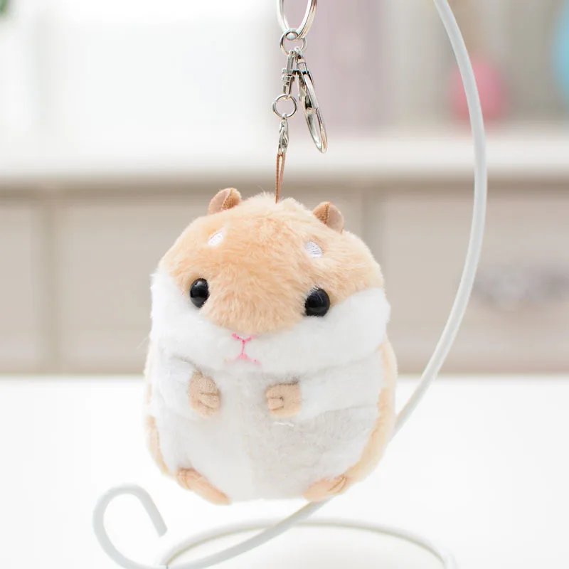 Plush Toys Animal Children toys key chain Stuffed 10cm Hamster