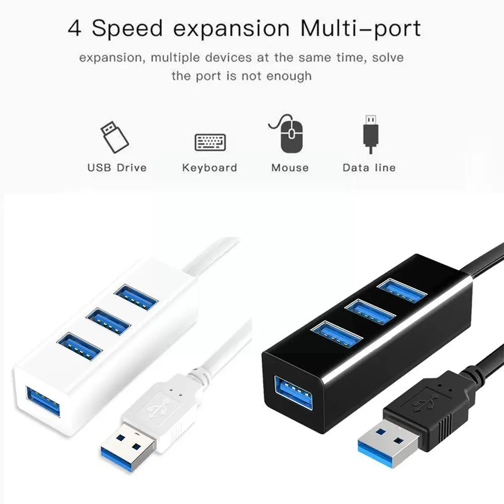 멀티 익스팬더 분배기 허브 어댑터, 미니 USB 포트 2.0, USB 2.0 4 포트 허브, 2.0, F1m6