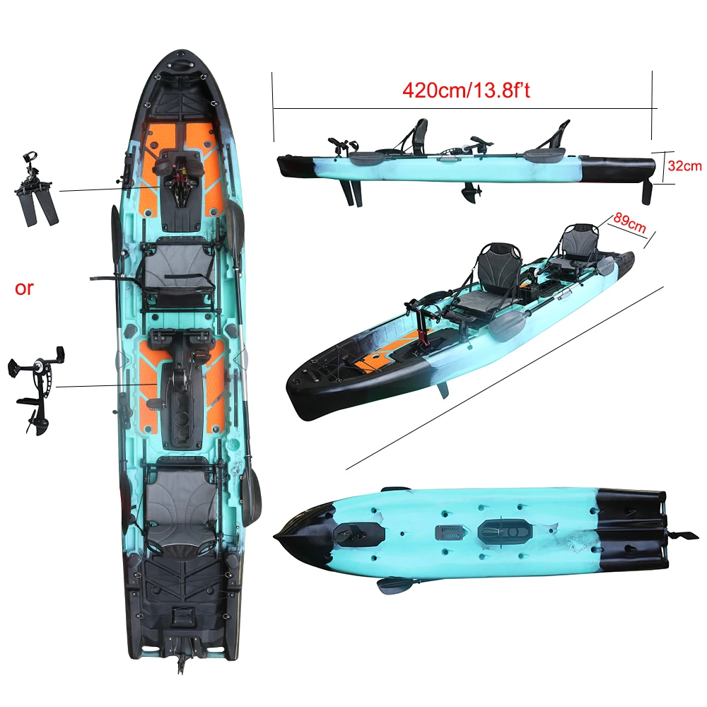 Propeller Drive Fishing Kayak 2
