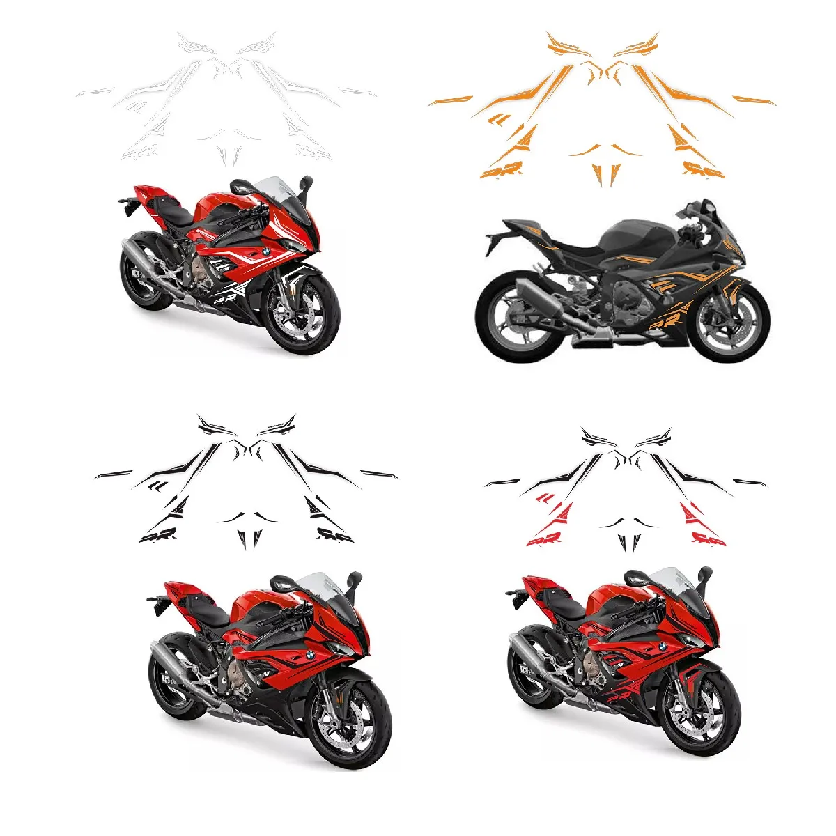 Motorcycle Sticker Waterproof Decal S1000RR 2021 Accessories for BMW S1000 S 1000 RR 1000RR M1000RR M 1000 RR 2019-2022 2020