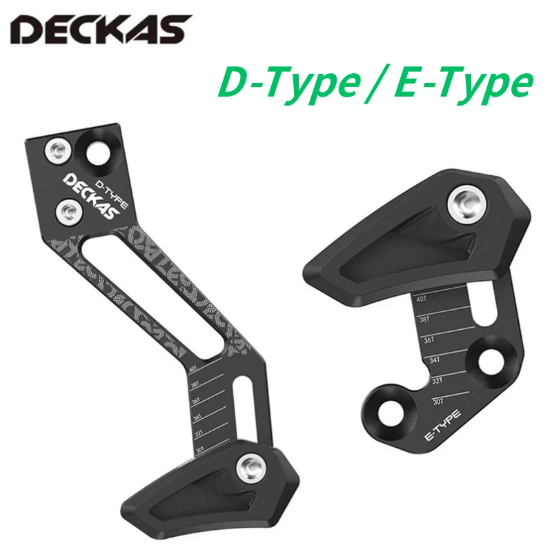 Bicycle Chain Guide Bicycle Chain Guard DECKAS Mountain Bike Chain Guide MTB Bicycle E-type D-type Mount Low Direct Mount Chain Guard for 1X Drivetrains