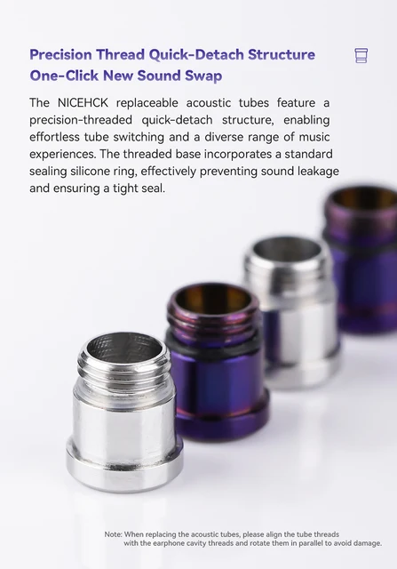 NICEHCK HIMALAYA + サウンドチューニングノズル NICEHCK HIMALAYA + サウンドチューニングノズル