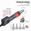 JCD Hot Air Gun 8208 Micro Rework Soldering Station LCD Digital Hair Dryer For Soldering 220V 750W Heat Gun Welding Repair Tools 4