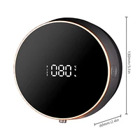 เครื่องเครื่องจ่ายสบู่เหลวด้วยมือแบบอัตโนมัติสัมผัสไม่เจาะ300มล. ปรับได้3ระดับสำหรับห้องน้ำห้องครัวซักรีด 5