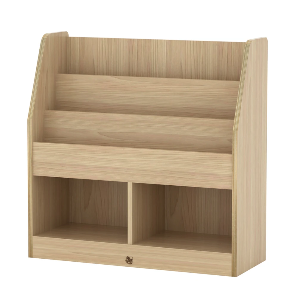 EMA Factory Preschool Furniture Modern Living Room Wooden Bookcase Children's Reading Cabinet