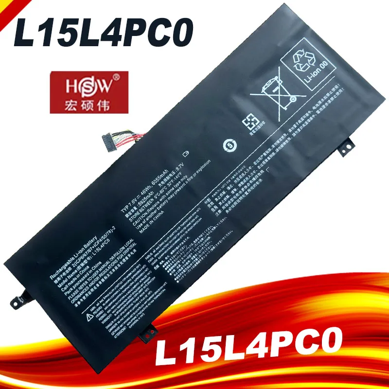 

Аккумулятор L15M4PC0 L15L4PC0 для Lenovo IdeaPad 710S-13ISK Xiaoxin Air 13