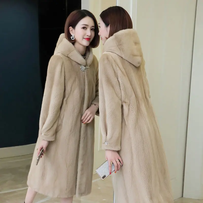 Рисунок 6 - Женское длинное пальто из искусственного меха