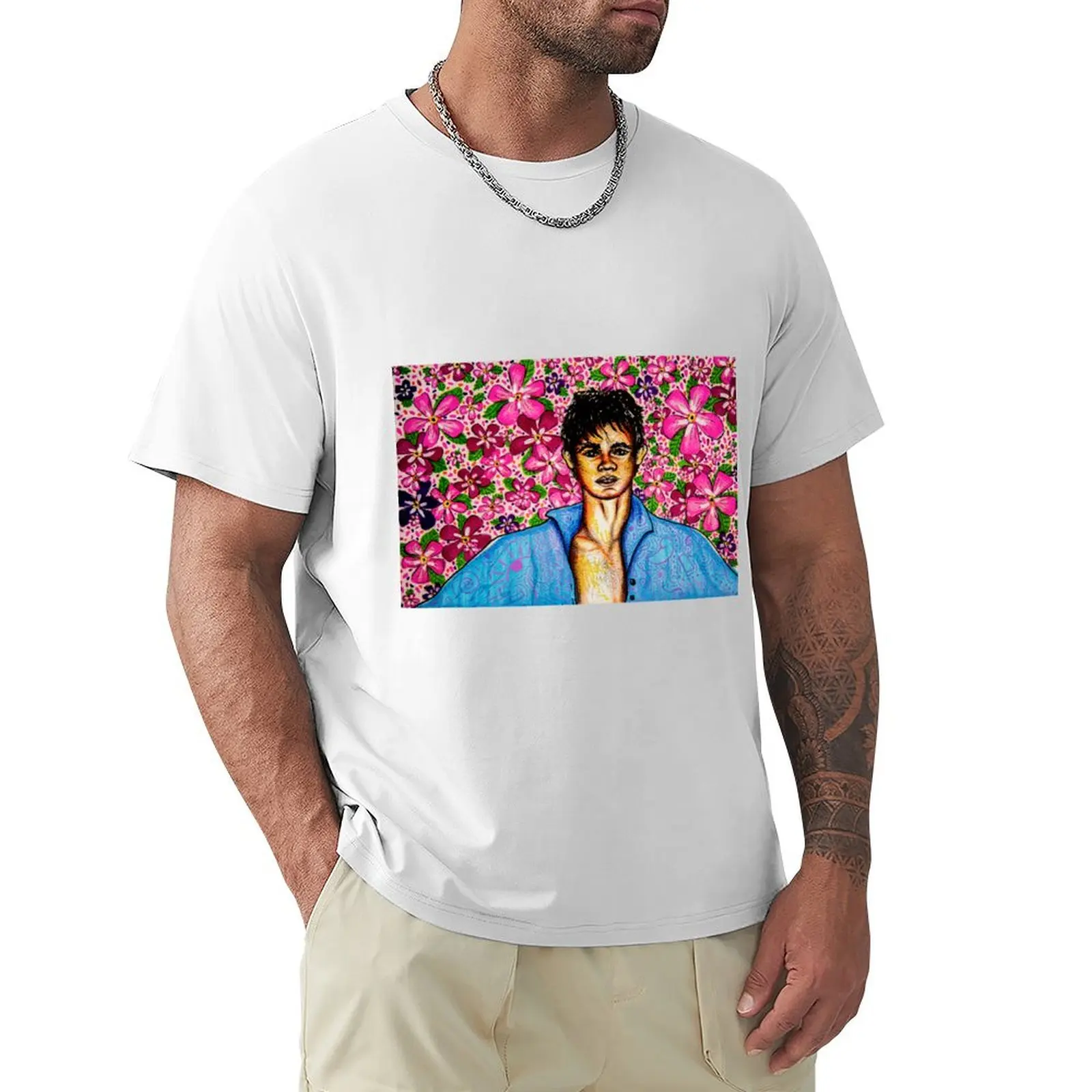 

solar power T-shirt tees plain plus size tops t shirt for men