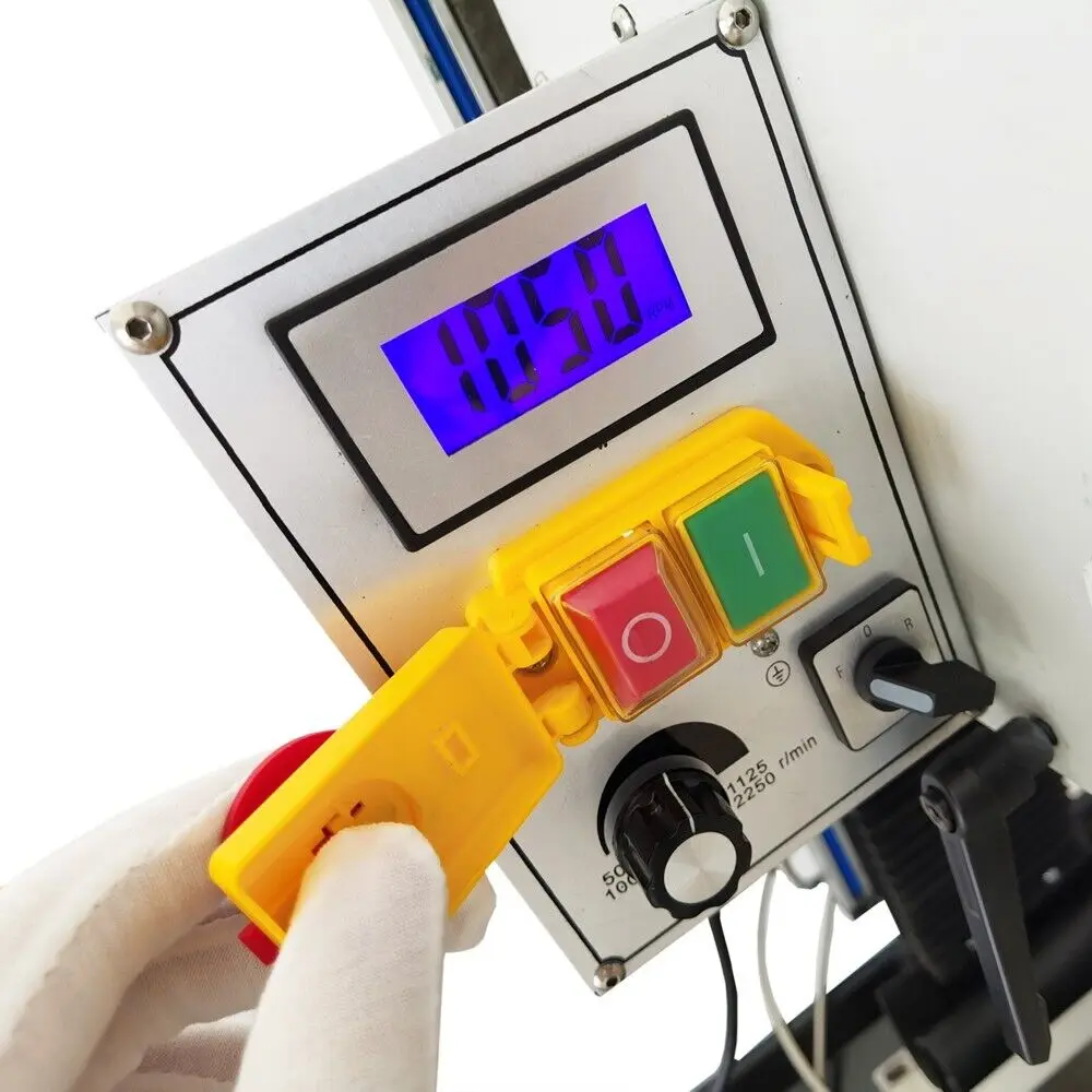 110V or 220v Precision Brushless Drilling and Milling Machine Copper Motor MT2 Drilling 4