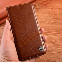 Crazy Horse Genuine Leather Flip Cover For Xiaomi Mi 12 12T 12S 12X 11 11i 11T 11X Pro Ultra Lite NE Case Cases