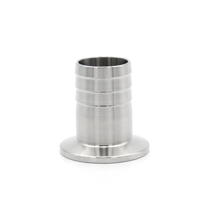 Sanitary Stainless Steel 304KF10 KF16 KF25 KF40 KF50 Vacuum Hose Barb OD6 8 13 16 20 25 38mm Flange Adapter Pipe Fitting Clamp