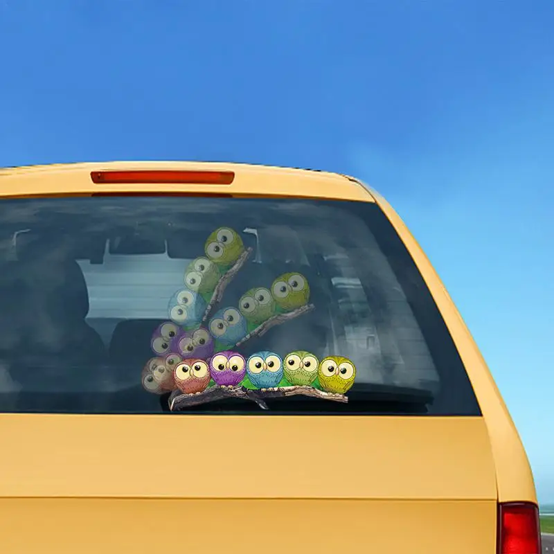 

Sticker Chicken Incubation Cartoon Wiper Sticker Car Rear Windshield Sticker Cute Owl Rear For Vehicle Rear Wipers Easter
