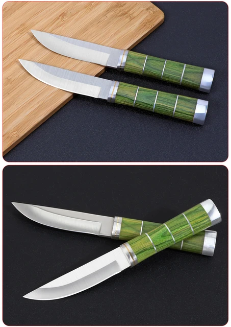 Jaswehome Cute Paring Knives Set 3CR13 Stainless Steel
