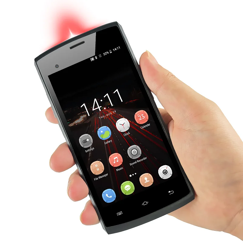 PDA Android Scanner Warehouse Inventory Data Collector Handheld Terminal 3GB RAM 16GB ROM Memory Honeywell 2D Barcode Scanner barcode scanner