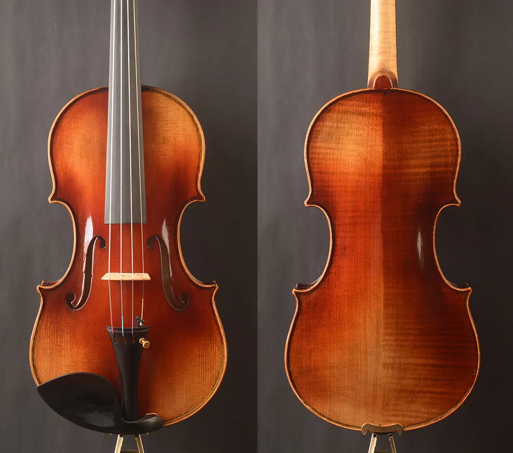 Standard Model !Guarneri model 4/4 size Violin . deep mellow tone, oil antique varnish, free case , bow and a should rest