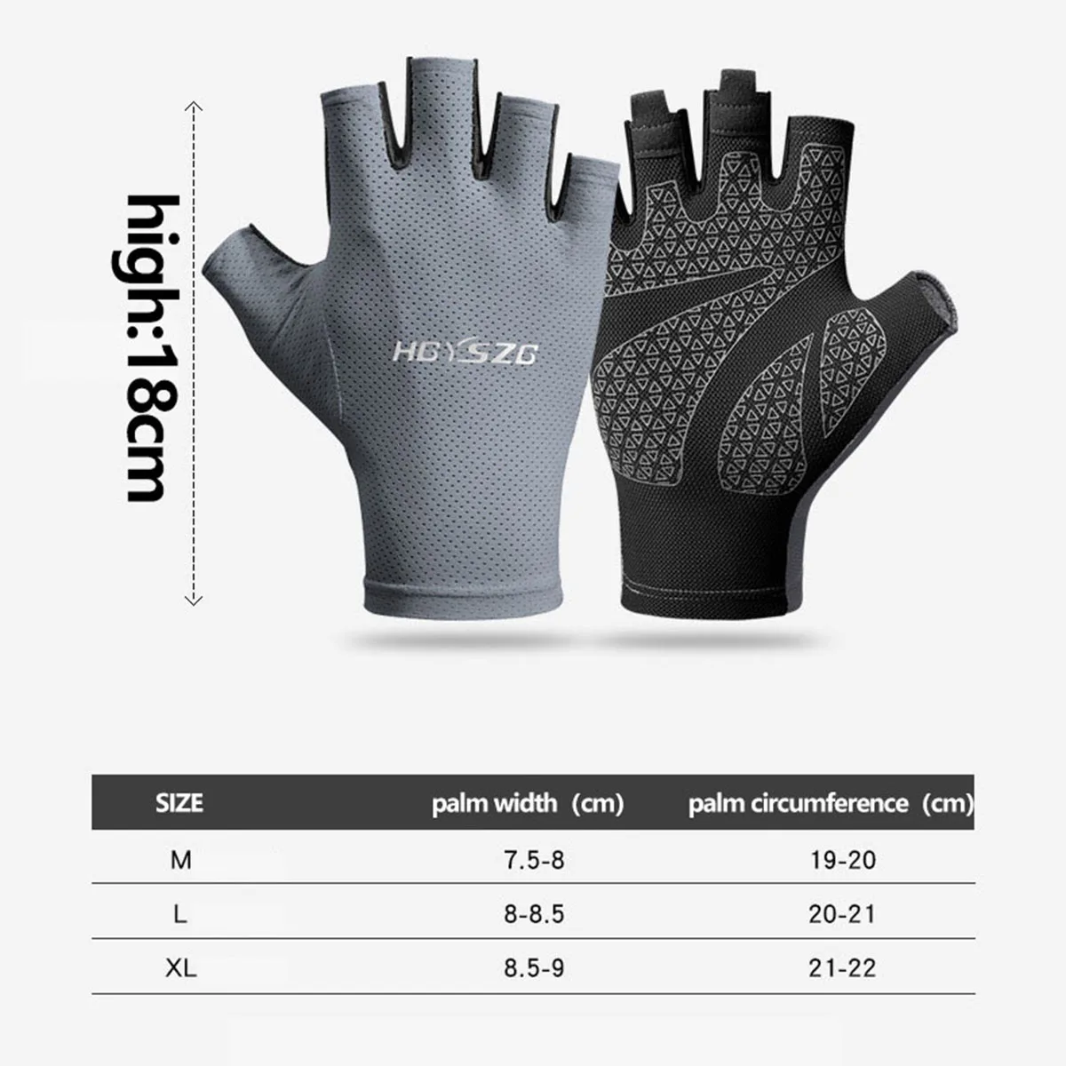 Professional Gym Fitness Breathable Anti-Slip Women Men Half Finger Summer Fishing Cycling Fingerless Gloves Female Bicycle Bike 6