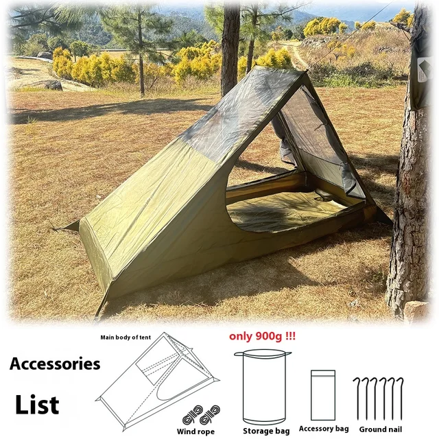 Lightweight Breathable Mosquito-Proof Camping Tent 6