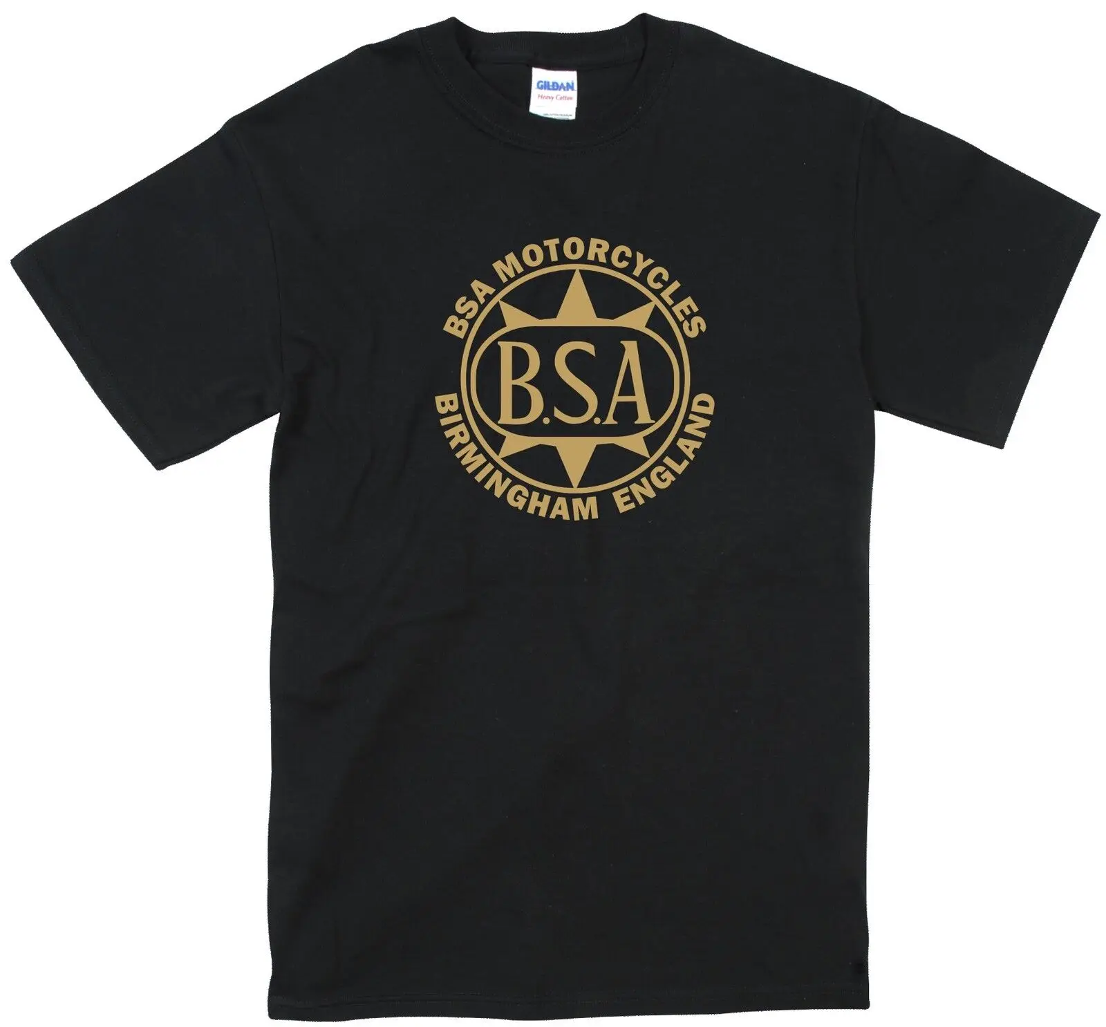 S-5Xl Bsa 1939 Goldstar Logo Biker T-Shirt Retro Classic Moto Tee Shirt