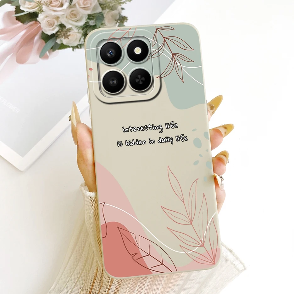 Luxury Sunflower Feather Painted Soft TPU Phone Case