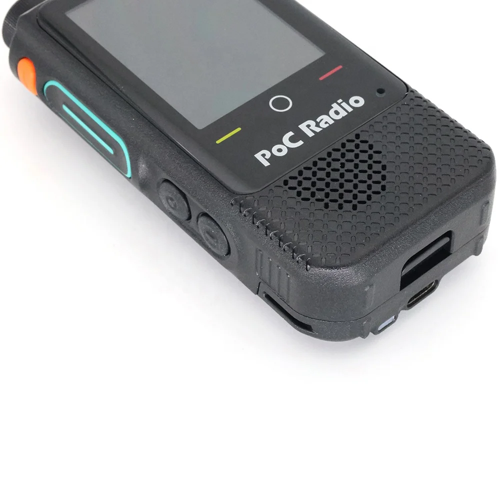 B6 POC 인터콤 언락 안드로이드 4G 워키토키 4800mAh 배터리 지원 WIFI 및 블루투스 CDMA/WCDMA/FDD-LTE 라디오용