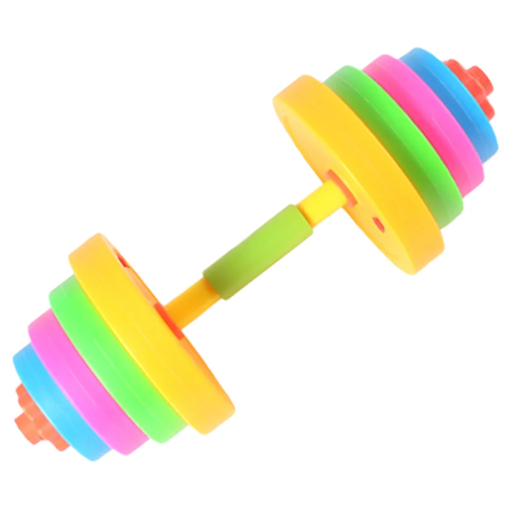 Toy Exercise Dumbbells Kids Training Equipment Adjustable Small Weights Women Gym Plastic Child Gift Children Barbells
