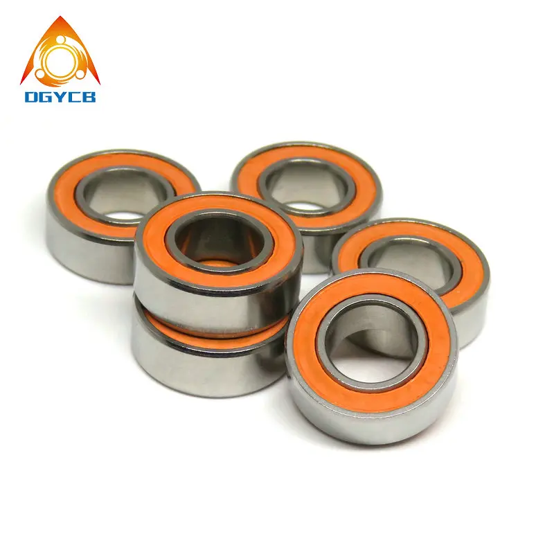 1pcs S687 2RS Hybrid Ceramic Bearing ABEC7 7x14x5 Stainless Steel