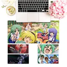 

Vintage Higurashi When They Cry Gaming Mouse Pad Gaming MousePad Large Mouse Mat Desktop Mat Computer Mouse pad For Overwatch