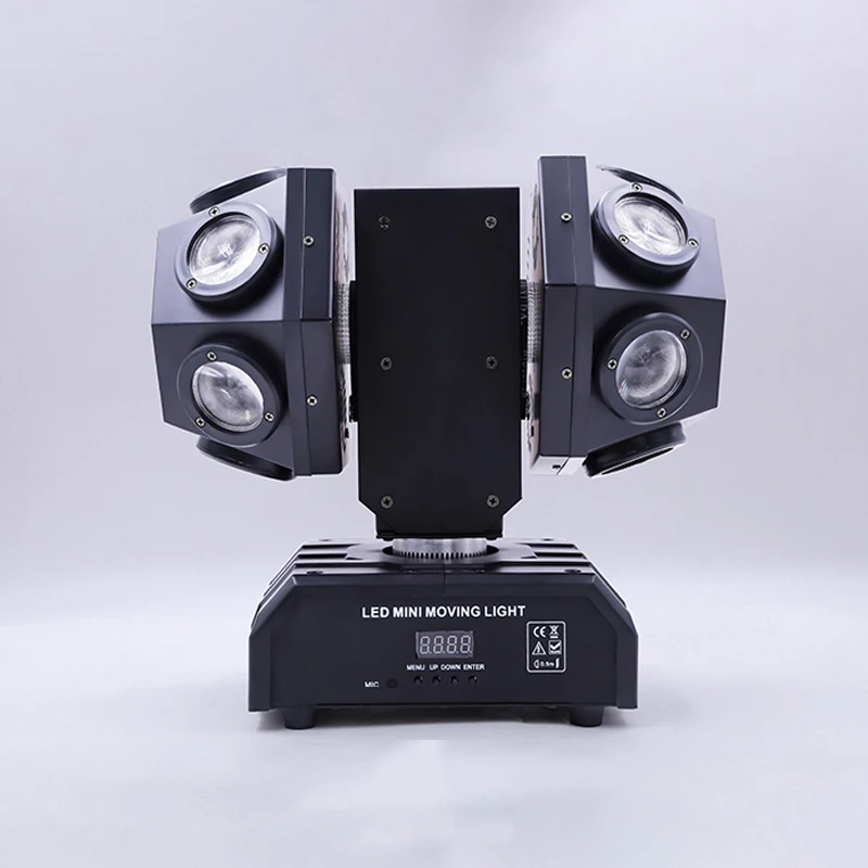 150W Mini Moving Head LED Spot Beam DMX512 Prisma Effekt Disco DJ Licht 11/13CH Kanal für Bars Geburtstag Party Clubs KTV Hochzeit
