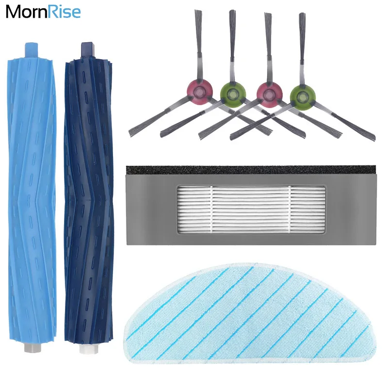 Kit Ricambio Ecovacs Deebot T9 Serie - Spazzole Rullo, Laterali, Filtri E Utensili - Compatibile T9 AIVI, PRO, MAX, Power - 2