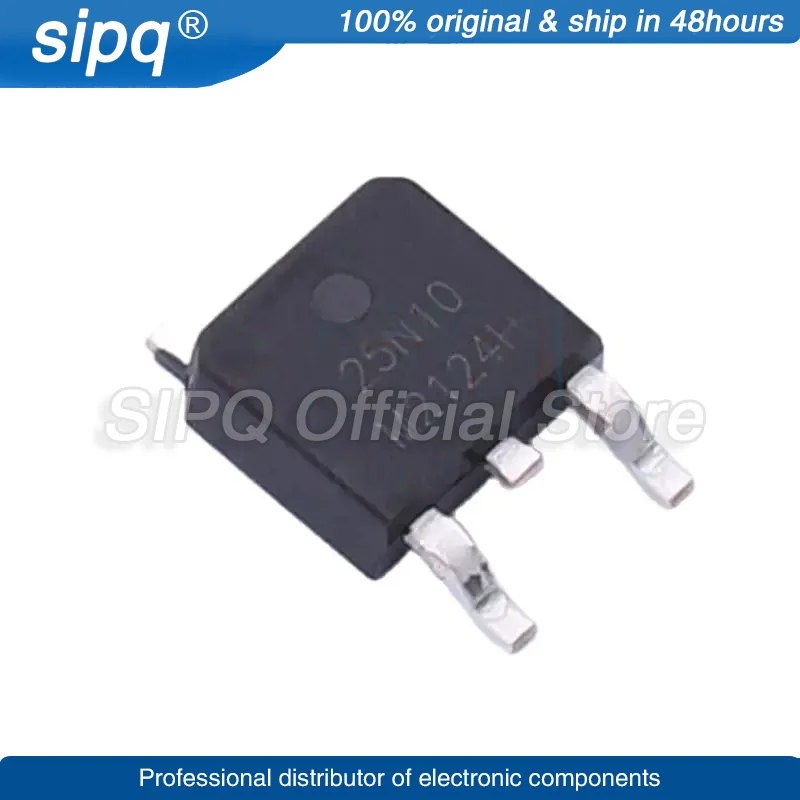 

10PCS/LOT SL25N10 25N10 100V 25A 34W NULL TO-252 MOSFETS Brand New and Original In Stock Authentic Product