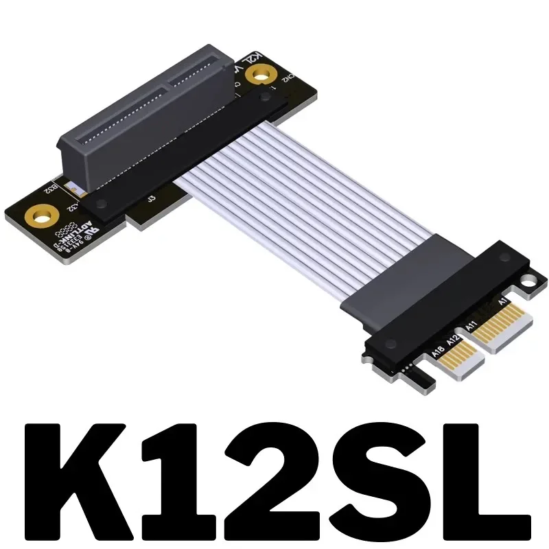 Cavo Riser PCIe 4.0 X16 Flessibile – Adattatore GPU A 180° Per RTX 4090, 7900 XT E Altre